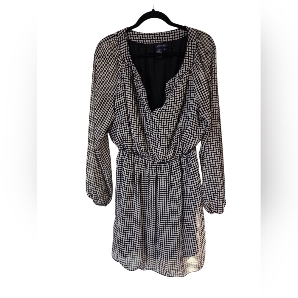 Black and White Checkered Dress